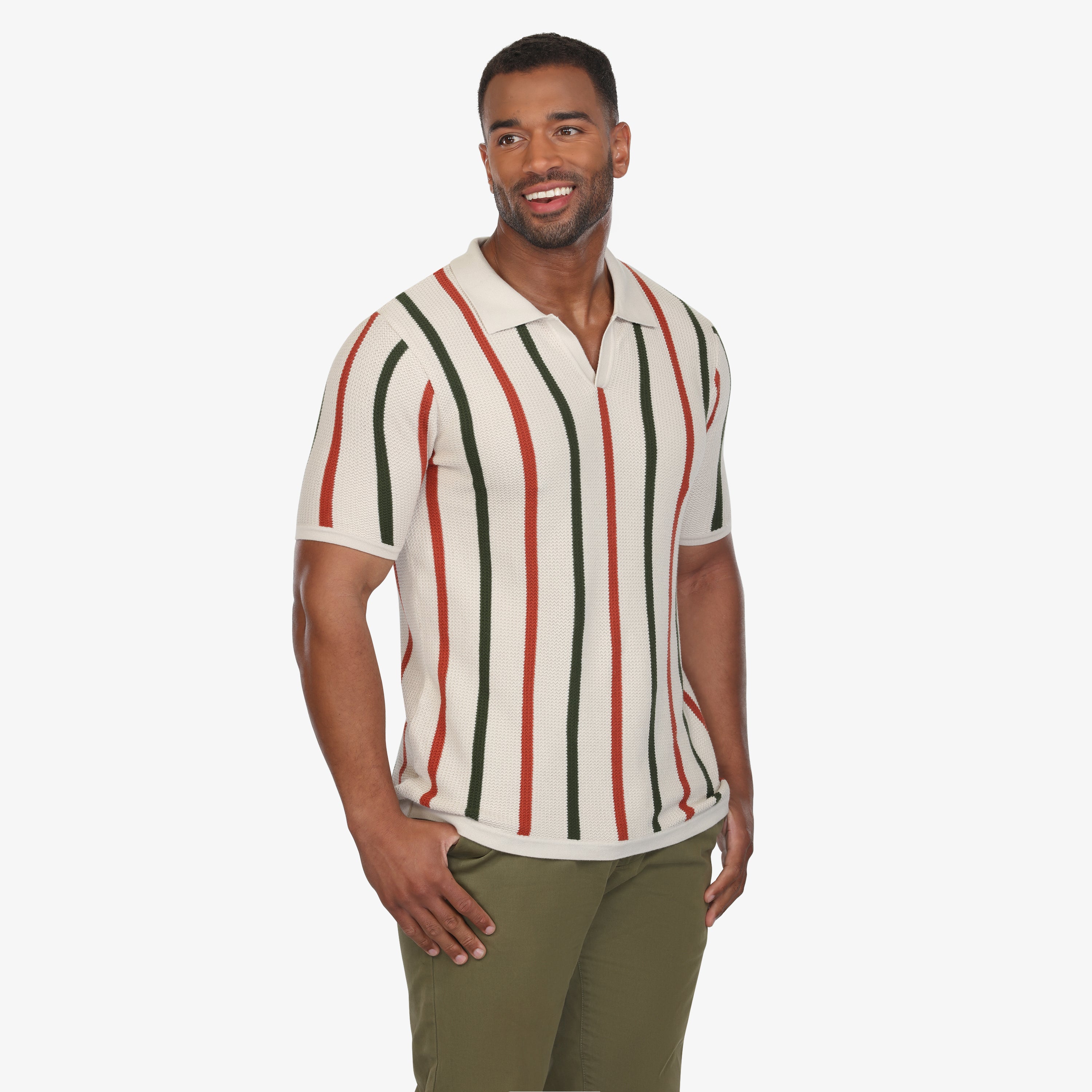 Havana Nights Luxe Knit Men's Polo – Vustra