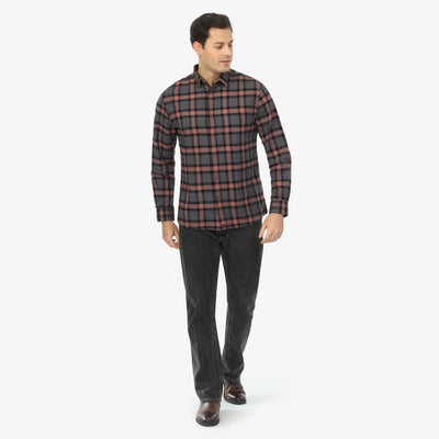 Ascent Plaid Light Flannel Shirt