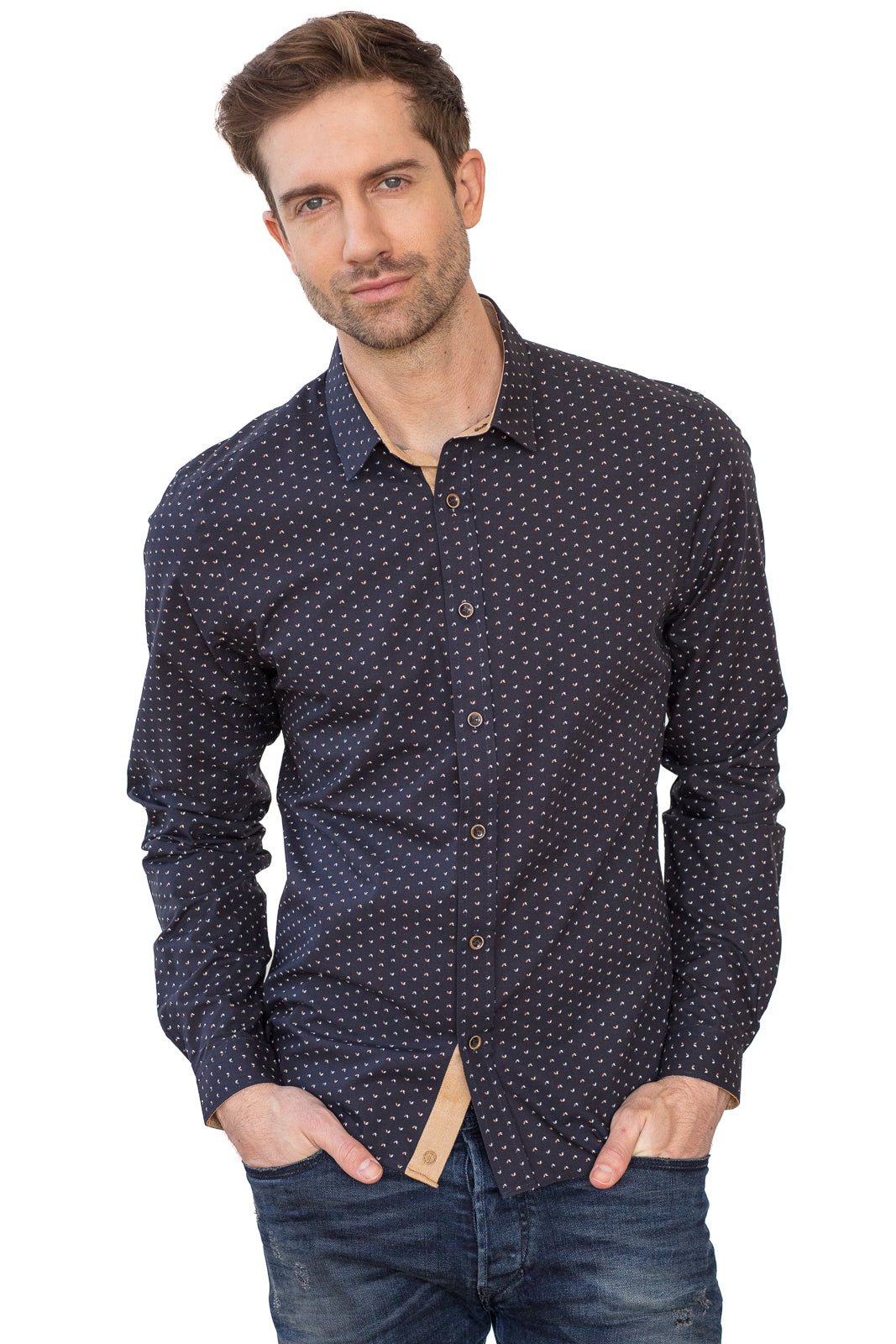 Mariner Night Button-Down Shirt