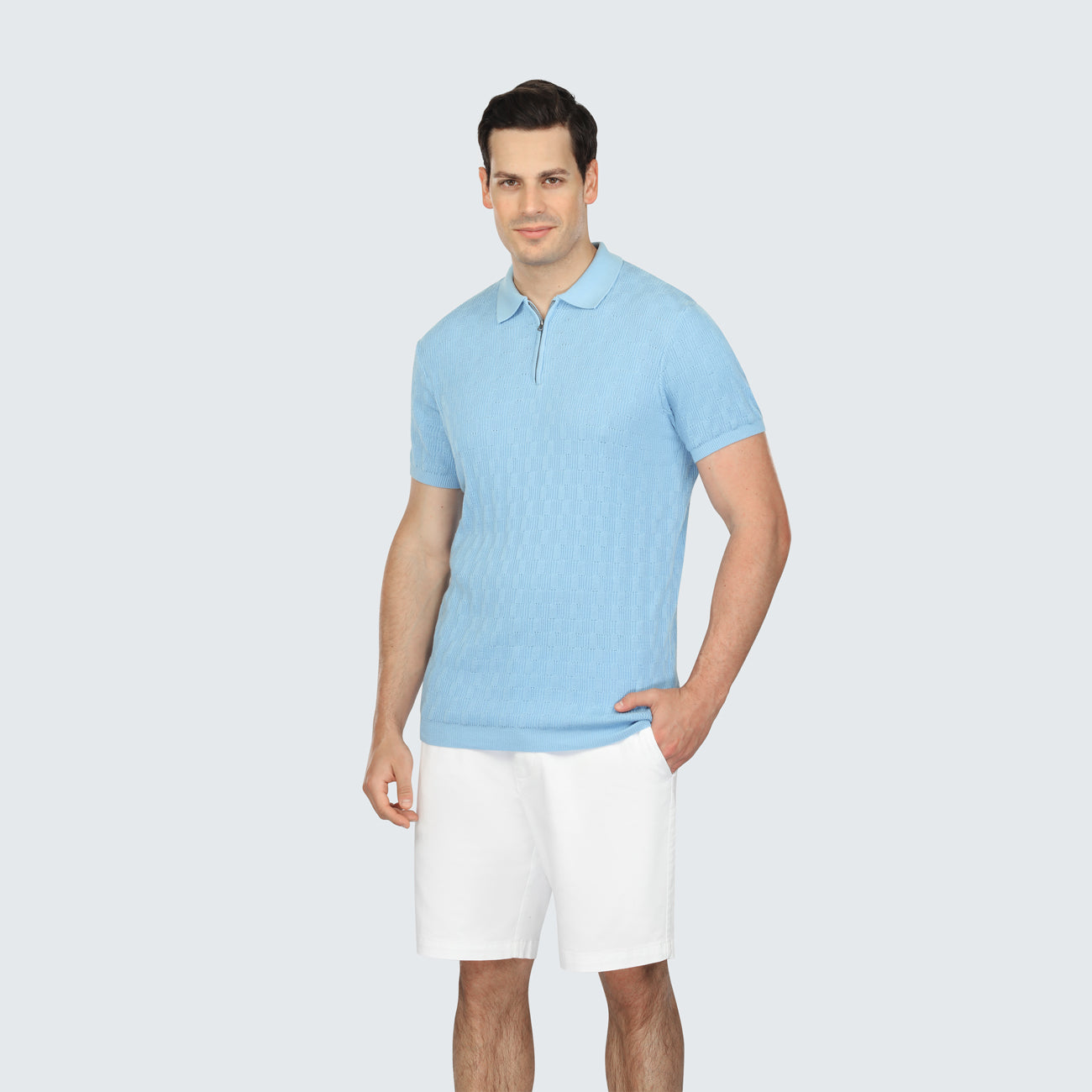 Misty Luxe Knit Polo