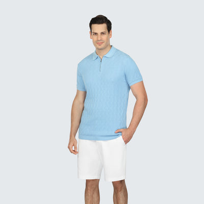 Misty Luxe Knit Polo