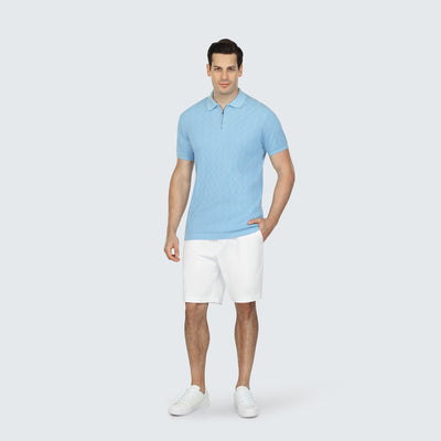 Misty Luxe Knit Polo