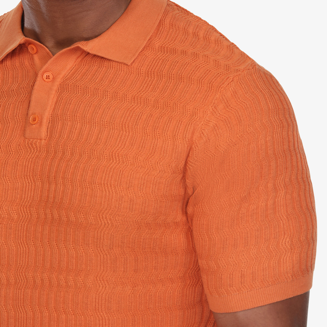 Gingersnap Luxe Sweater Knit Polo – Vustra