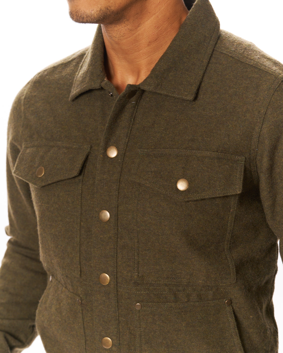 Olive Utility Jacket – Vustra